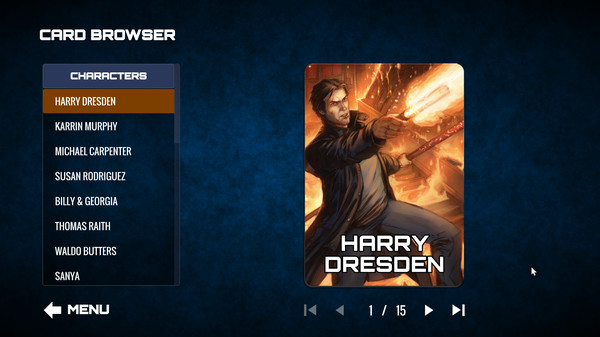 Dresden Files Cooperative Card Gamefor windows and Linux 1