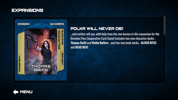 Скриншот из Dresden Files Cooperative Card Game - Fan Favorites