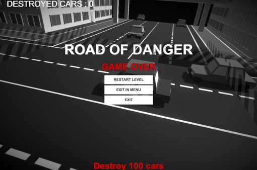 ROAD OF DANGER requirements