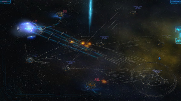 Скриншот из SPACE BATTLE: Humanity