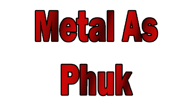 Metal as Phuk Logo