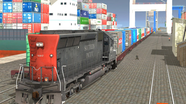 Скриншот из Trainz Route: Port Zyd & Fulazturn Railroad