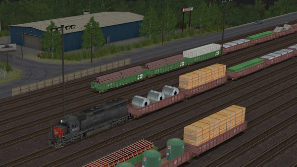 Скриншот из Trainz Route: Brazemore Yard