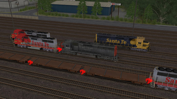 Скриншот из Trainz Route: Brazemore Yard