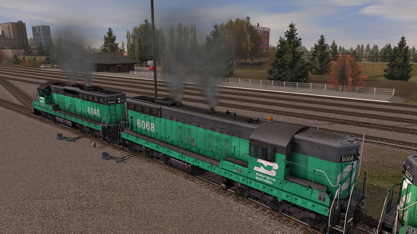 Скриншот из Trainz 2019 DLC: Legacy of the Burlington Northern II