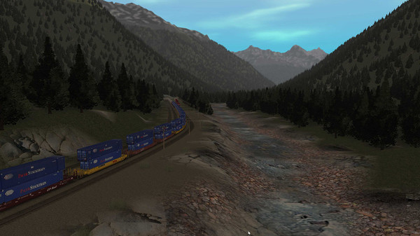 Скриншот из Trainz 2019 DLC: Canadian Rocky Mountains - Rogers Pass