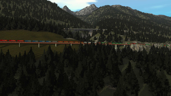 Скриншот из Trainz 2019 DLC: Canadian Rocky Mountains - Rogers Pass