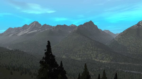 Скриншот из Trainz 2019 DLC: Canadian Rocky Mountains - Rogers Pass