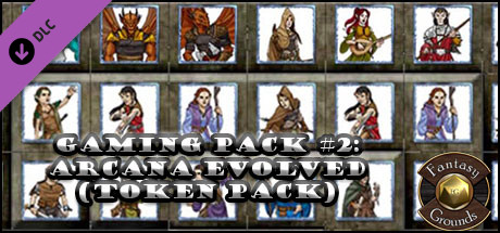 Fantasy Grounds - Gaming Pack #2: Arcana Evolved (Token Pack) cover art