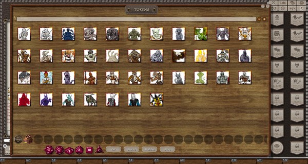 Скриншот из Fantasy Grounds - Gaming Pack #2: Arcana Evolved (Token Pack)