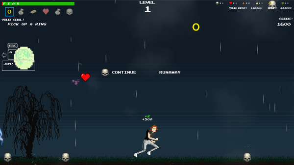 Died Of Fear game for Linux 1