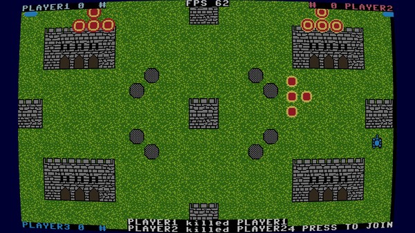 RetroWar: 8-bit party battle
