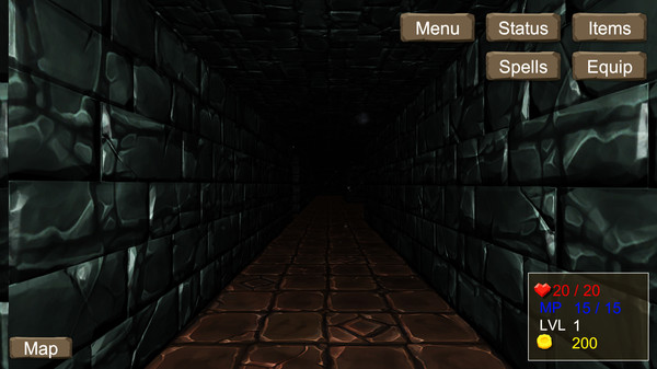 Indeep | The casual dungeon crawler game for Linux 1