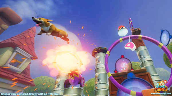 Скриншот из Stunt Corgi VR