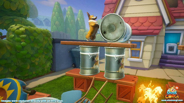 Скриншот из Stunt Corgi VR