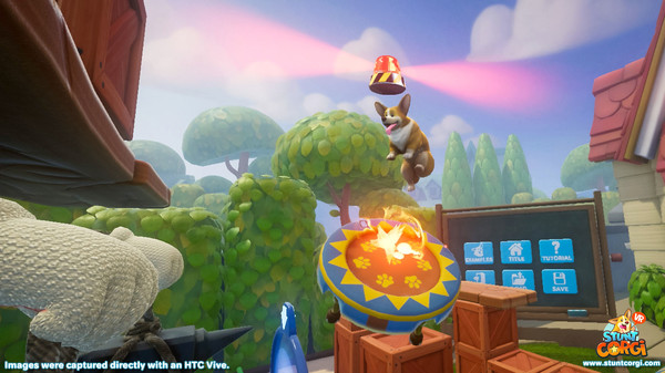 Скриншот из Stunt Corgi VR