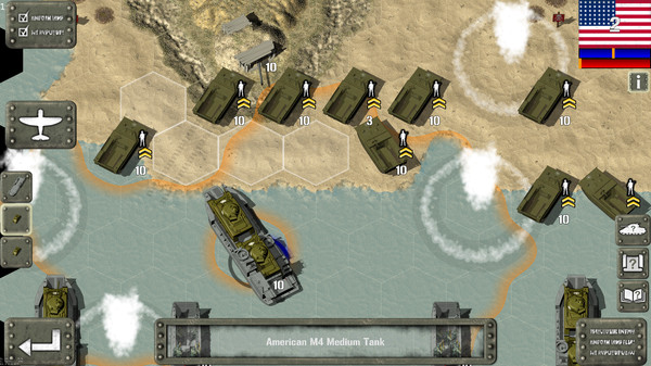 Tank Battle: Pacific game for Linux 1