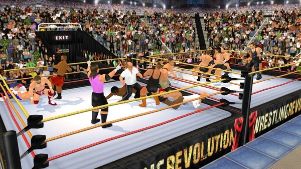 Wrestling Revolution 3Dfor windows and Linux 1