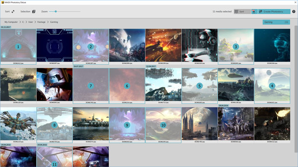 MAGIX Photostory 2018 Deluxe Steam Edition game for windows Pc 1