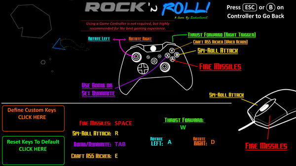 Rock 'N Roll minimum requirements