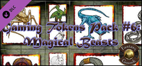 Fantasy Grounds - Gaming #6: Magical Beasts (Token Pack)