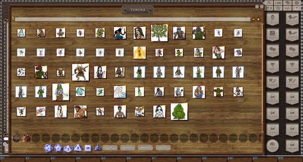Скриншот из Fantasy Grounds - Gaming #7: Constructs, Elementals, & Fey (Token Pack)