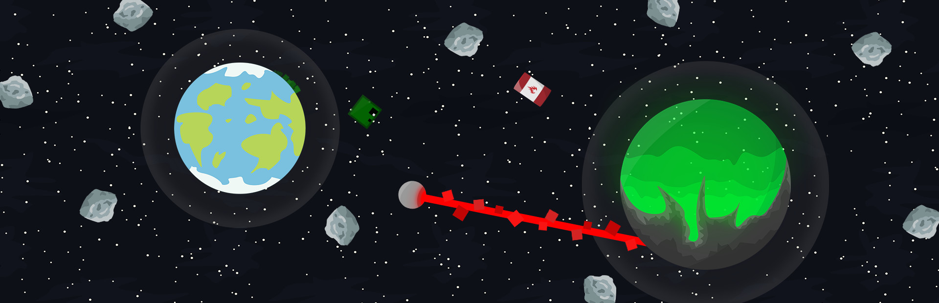 SLI-FI: 2D Planet Platformer