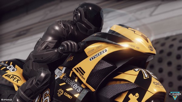 V-Racer Hoverbike for linux