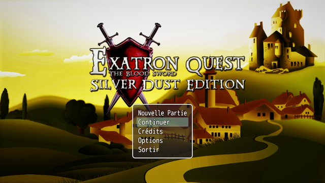 Exatron Quest L'Epée de Sang Logo