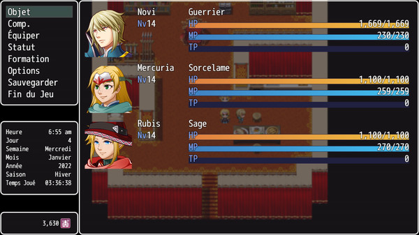 Скриншот из Exatron Quest