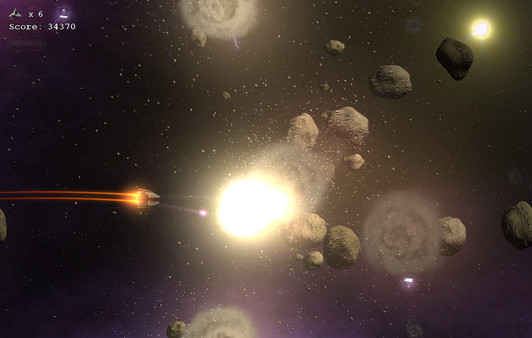 Скриншот из Asteroids Millennium