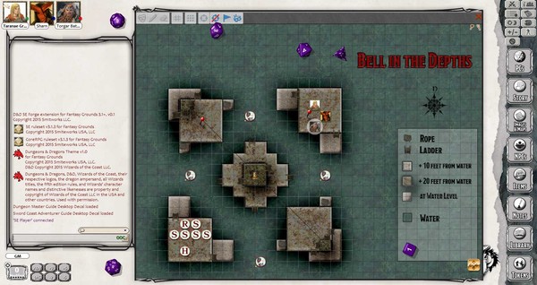 Скриншот из Fantasy Grounds - Dungeons & Dragons: Shackles of Blood