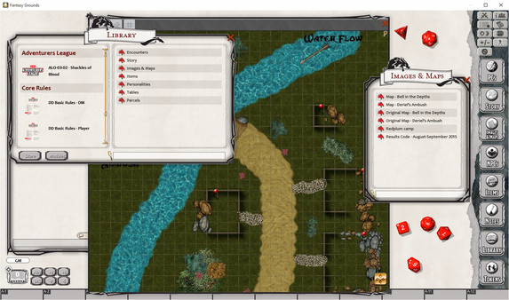 Скриншот из Fantasy Grounds - Dungeons & Dragons: Shackles of Blood