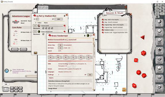 Скриншот из Fantasy Grounds - Dungeons & Dragons: Shackles of Blood