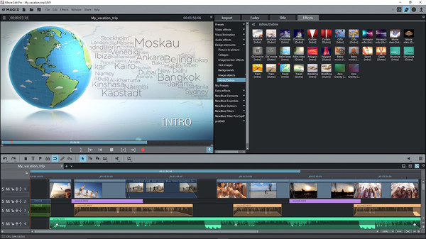 MAGIX Video deluxe 2017 Steam Edition game for windows Pc 1