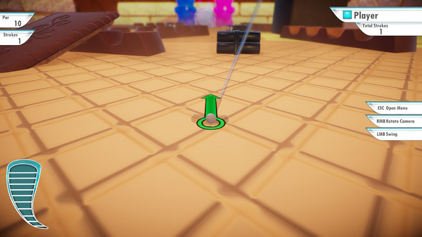 Скриншот из 3D MiniGolf: Candy Shop