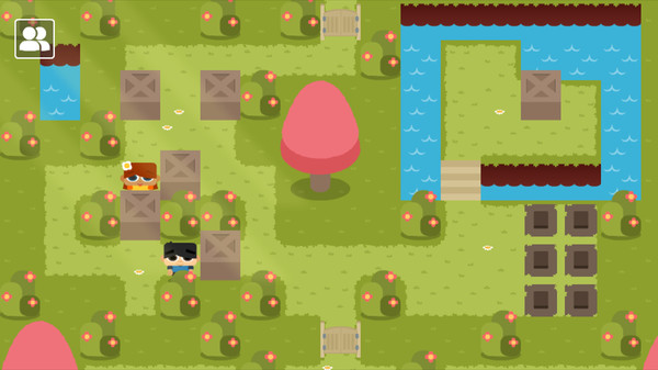 Sokoban Land DX game for Linux 1