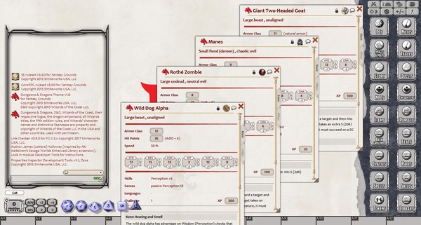 Скриншот из Fantasy Grounds - Dungeons & Dragons: Harried in Hillsfar