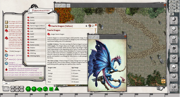 Скриншот из Fantasy Grounds - Dungeons & Dragons: Harried in Hillsfar