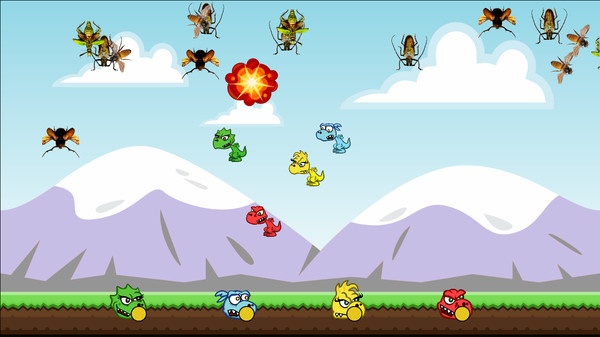 Explosive Dinosaurs game for Linux 1