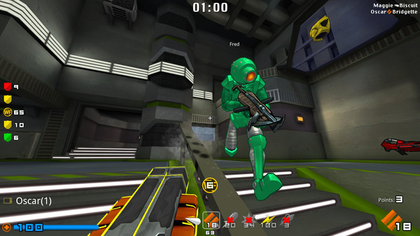 Warfork game for Linux 1