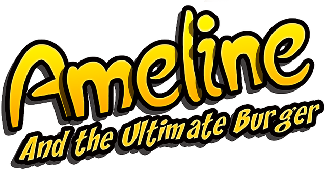 Ameline and the Ultimate Burger Logo