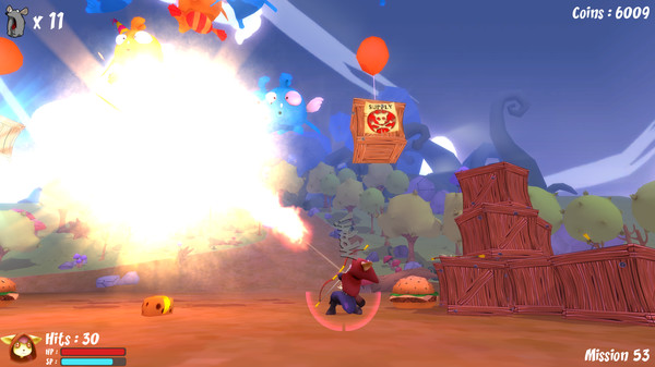 Ameline and the Ultimate Burger game for windows Pc 1