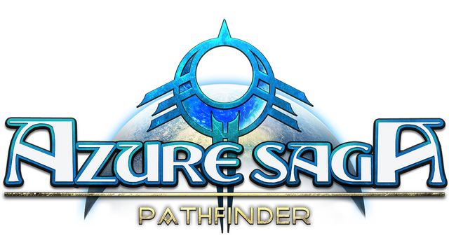 Azure Saga: Pathfinder Logo