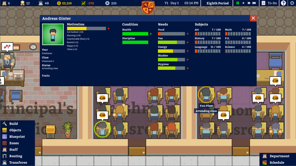 Скриншот из Academia : School Simulator
