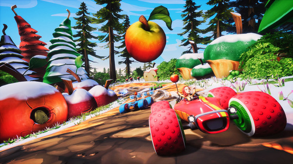 Скриншот из All-Star Fruit Racing