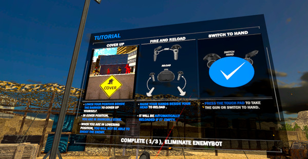 SPECIAL FORCE VR game for Linux 1