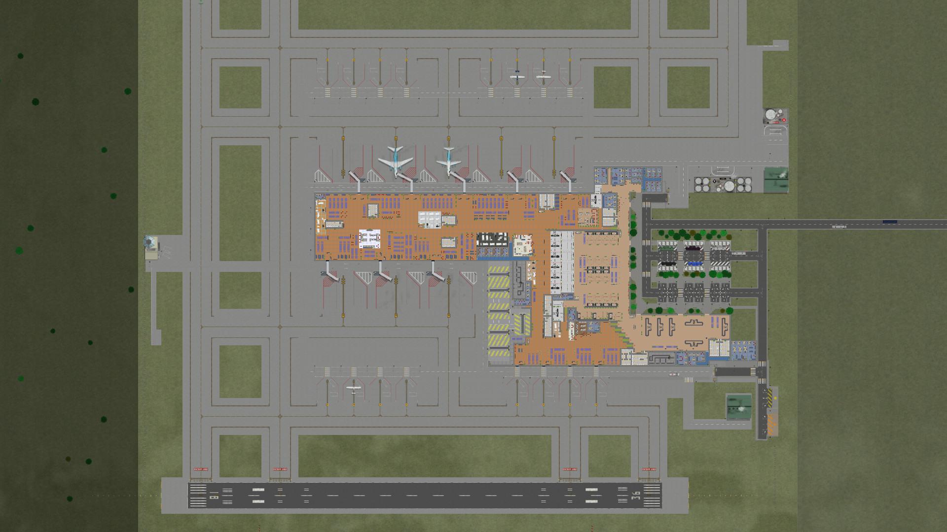 airport ceo game what is service round