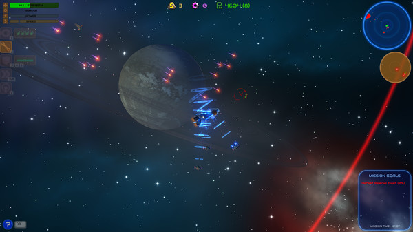 Space Battlecruiser game for Linux 1