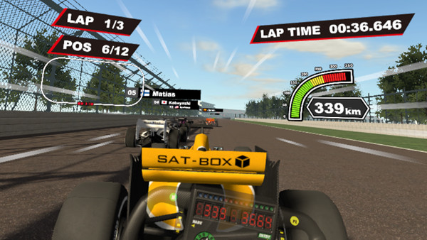 Скриншот из VR Formula